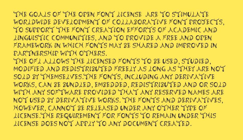 Quasari font 1