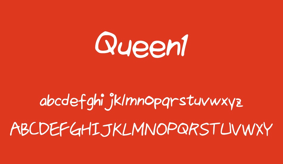 Queen1 font