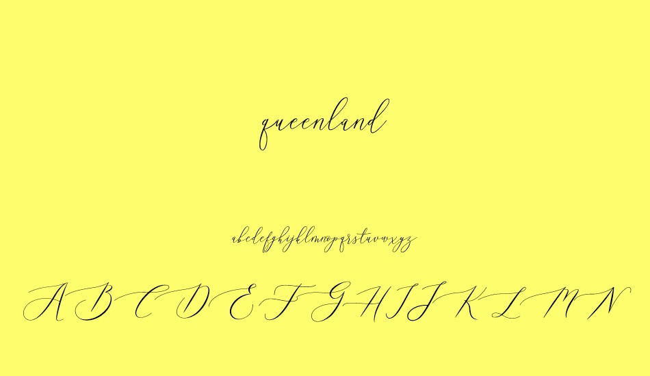 queenland font