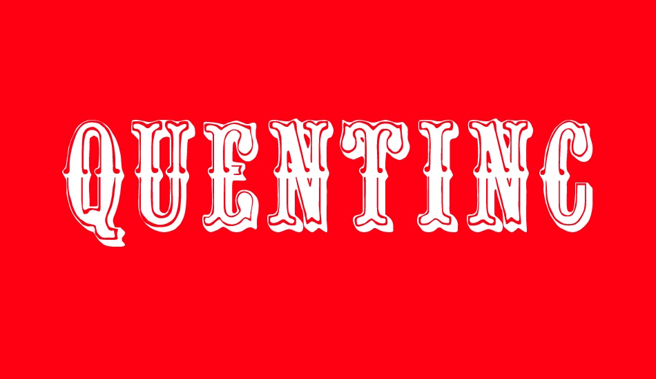 QuentinCaps font big