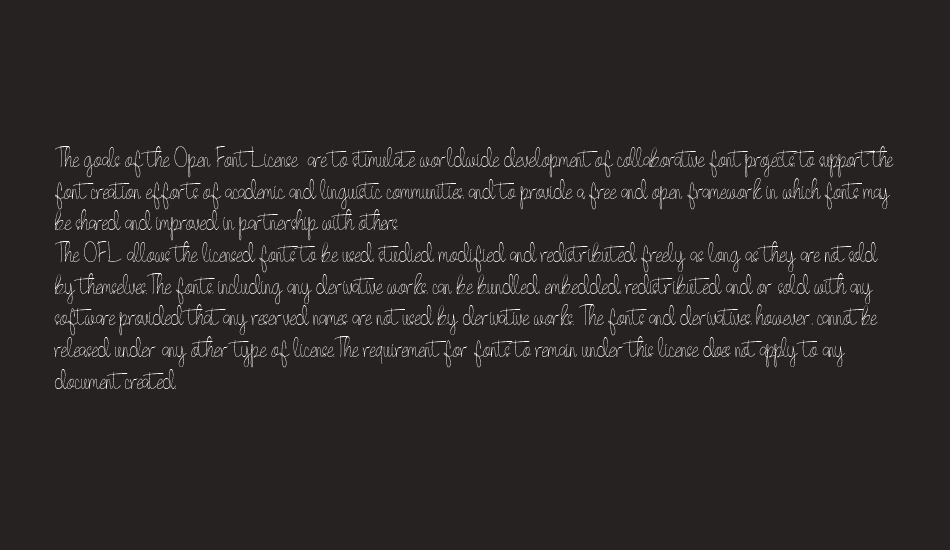 Quesky font 1