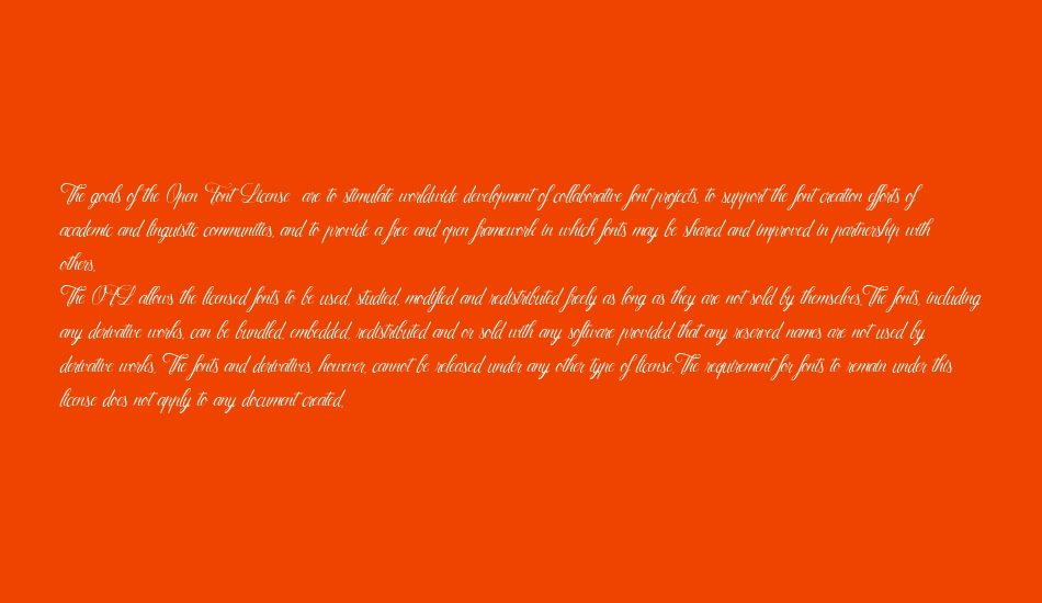 Question and Love font 1