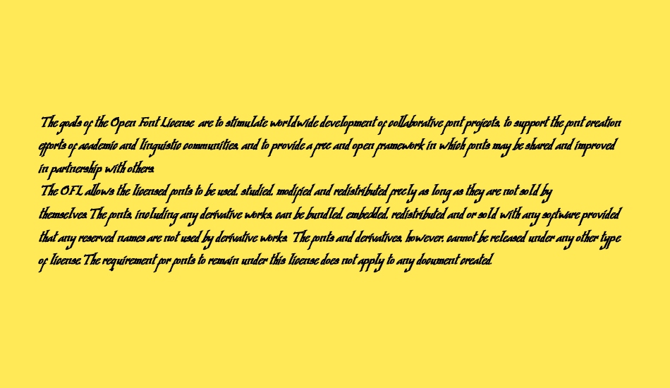 Quick Divine font 1