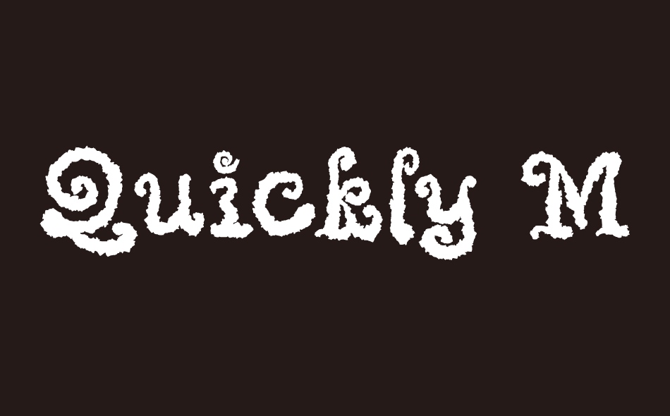 Quickly Magic font big