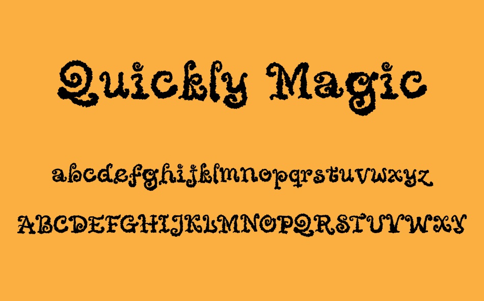 Quickly Magic font