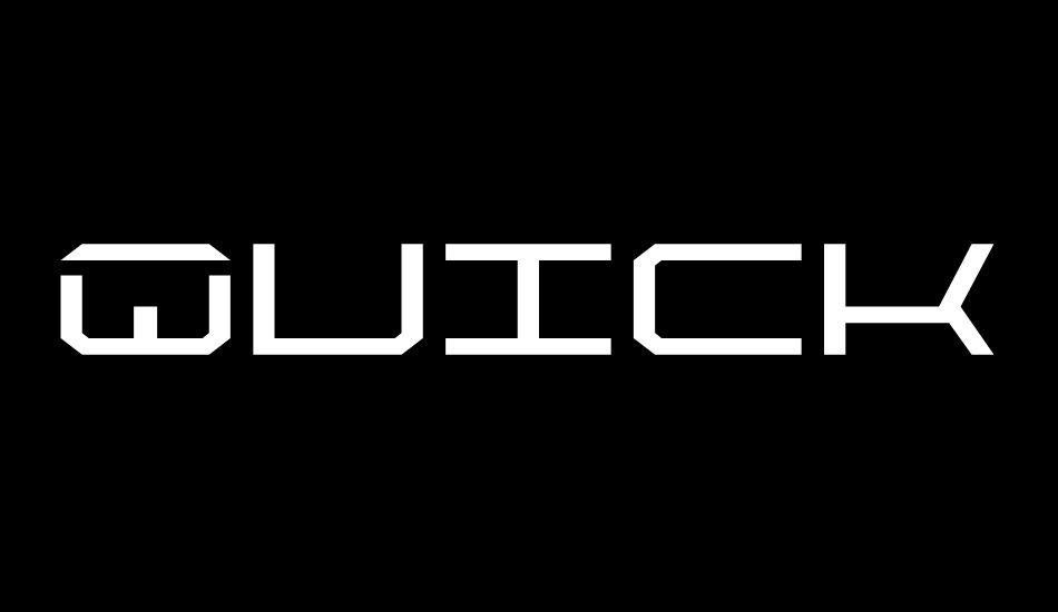 QuickTech font big