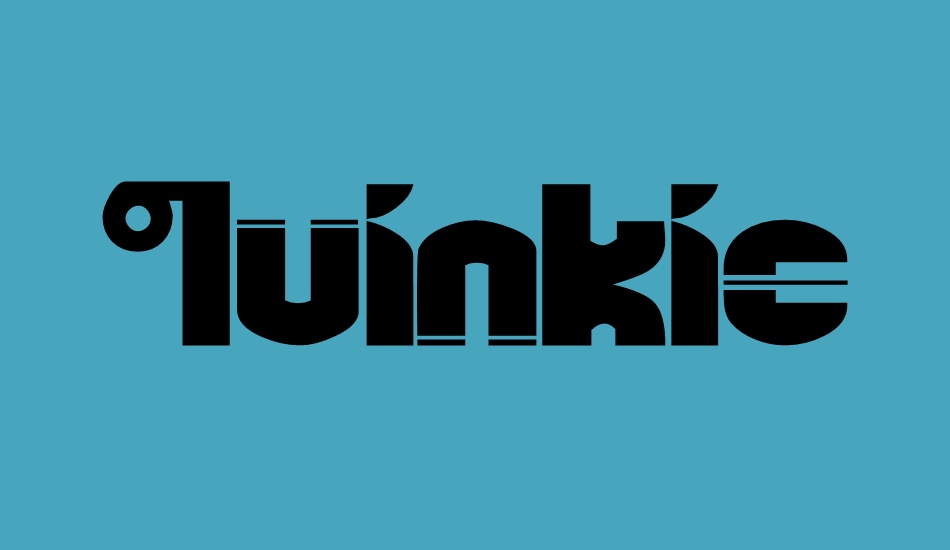 Quinkie font big