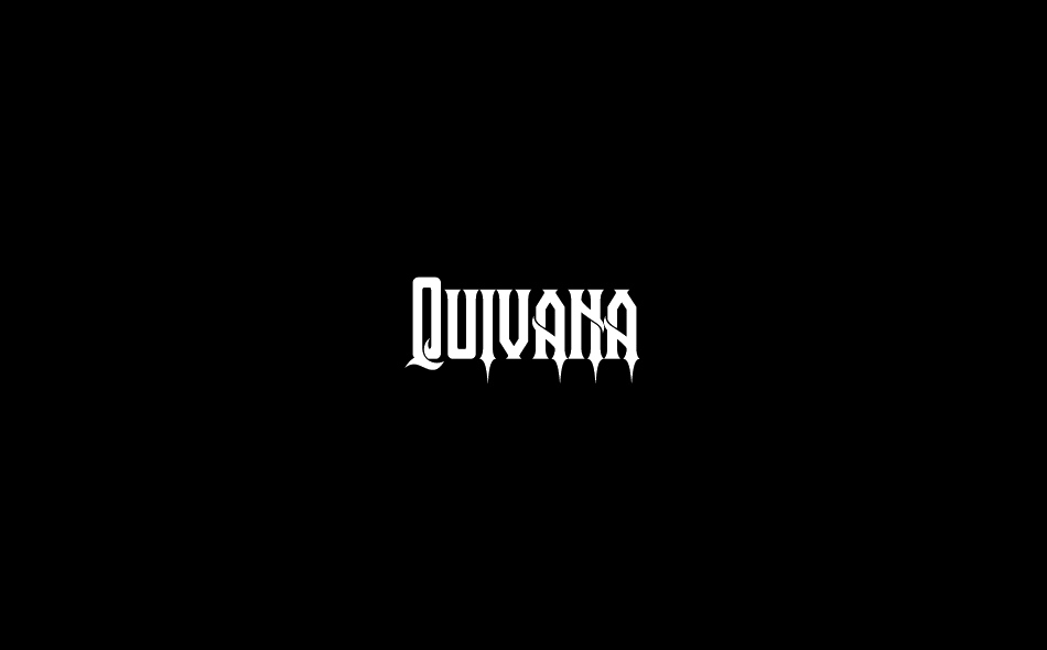 Quivana font big