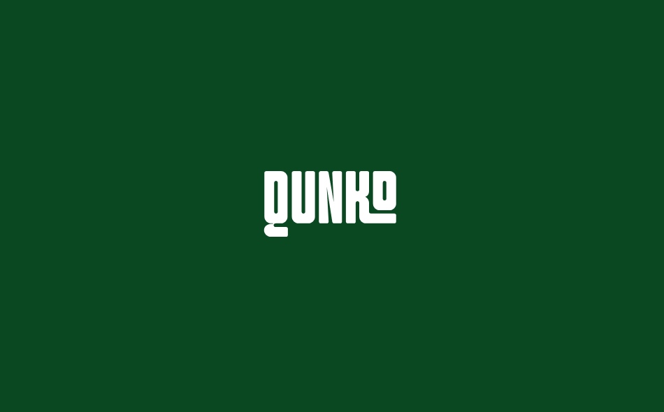 Qunko font big