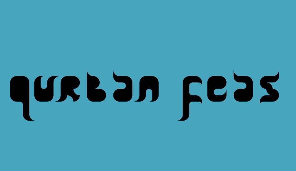Qurban Feast font big