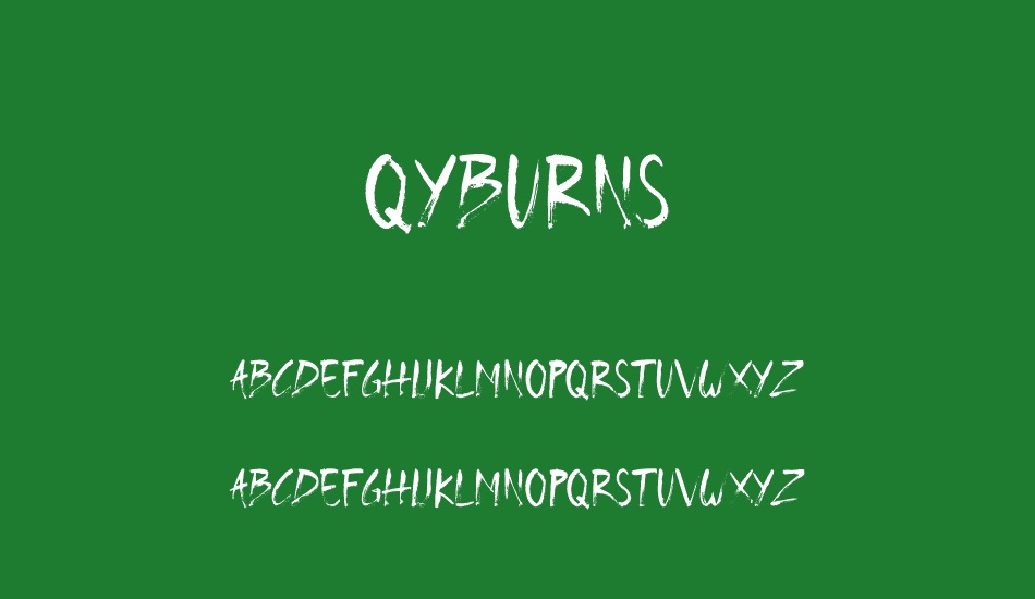 qyburns-demo font
