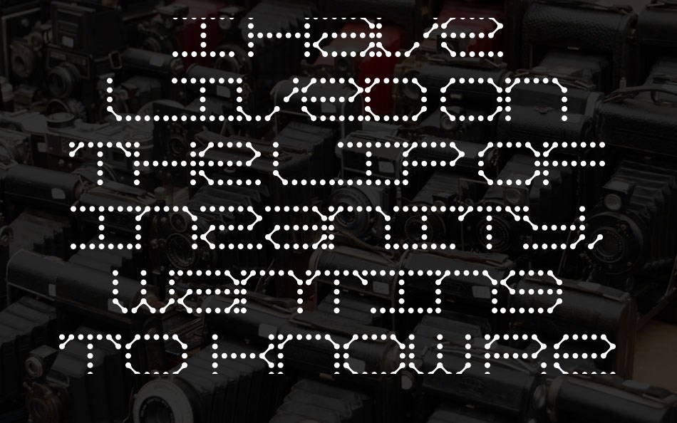 QZ Teletype font text