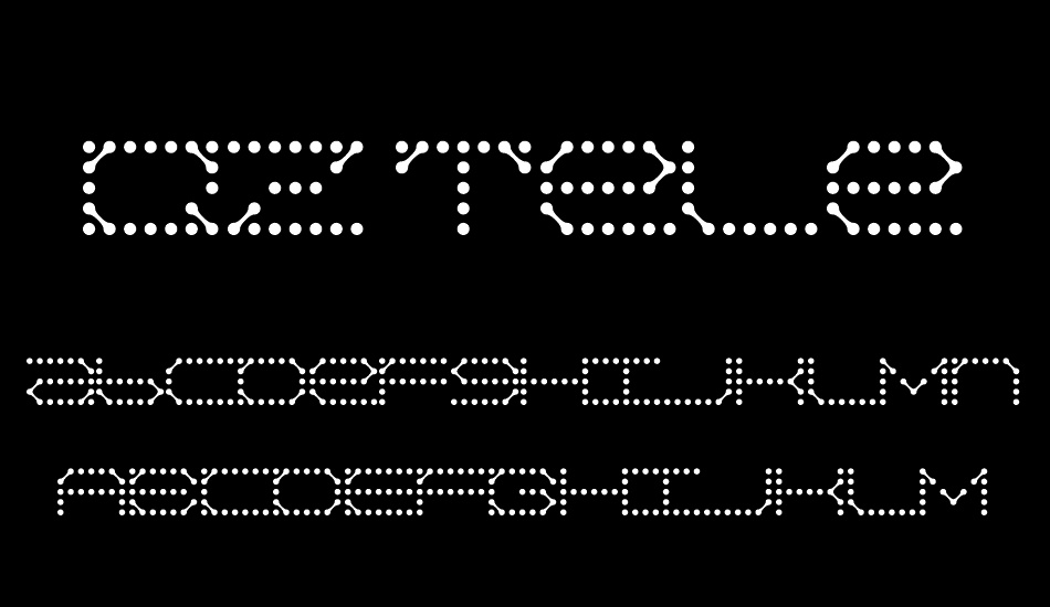 QZ Teletype font