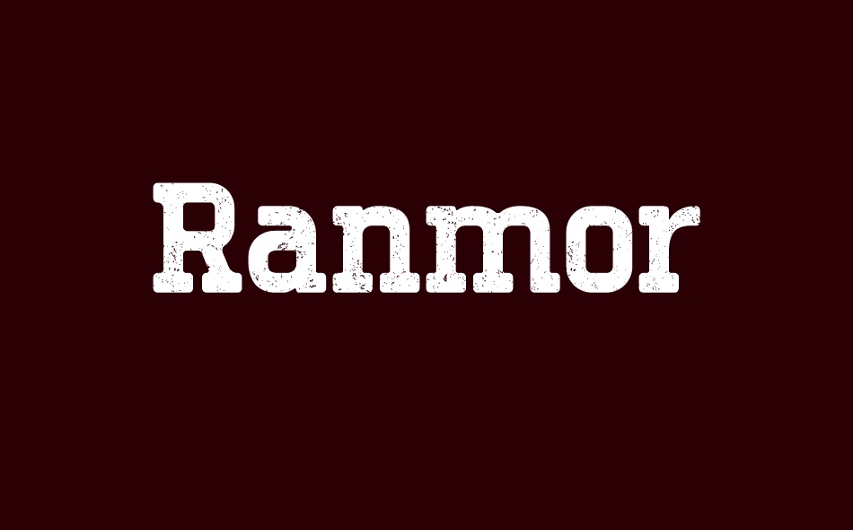 Ranmor font big