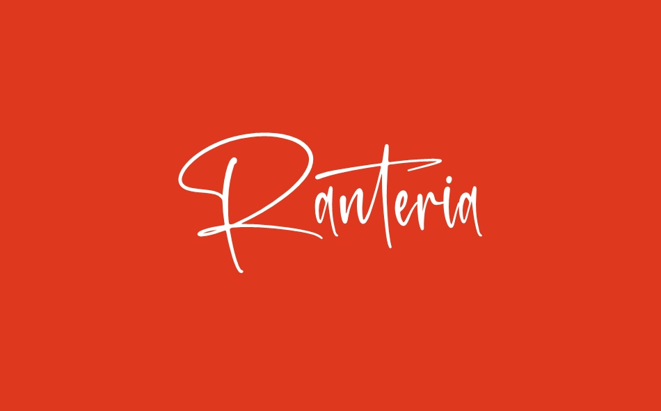 Ranteria font big