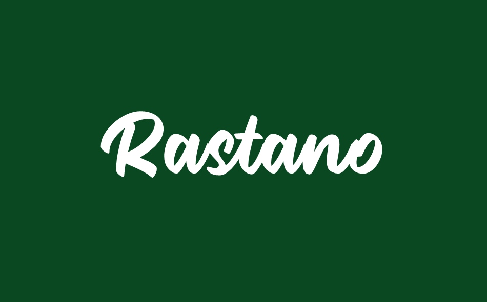 Rastano font big