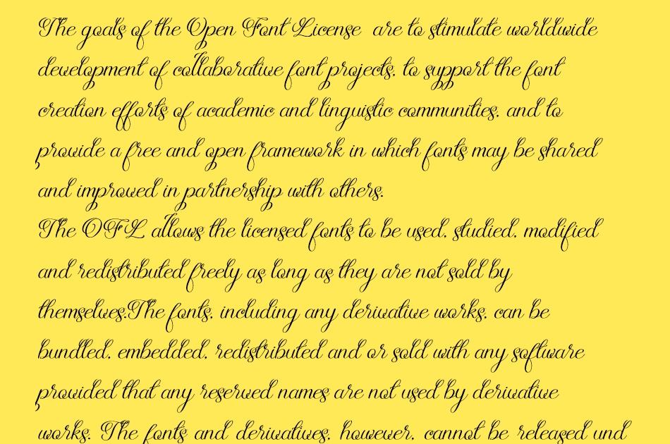 Rellydon font 1