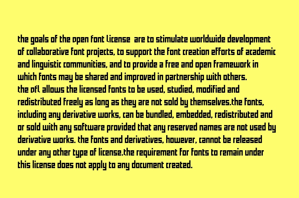 Resistance font 1