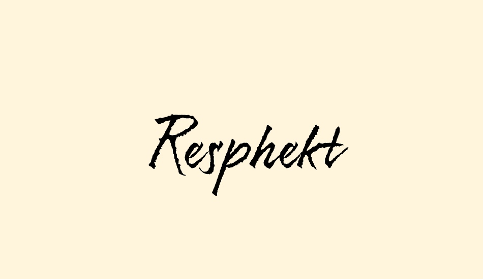 resphekt font big