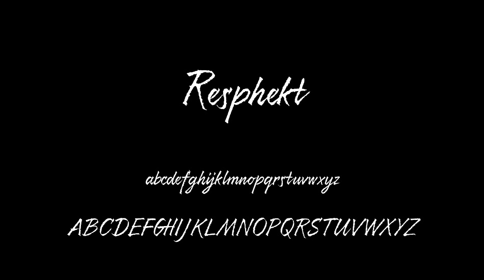 resphekt font