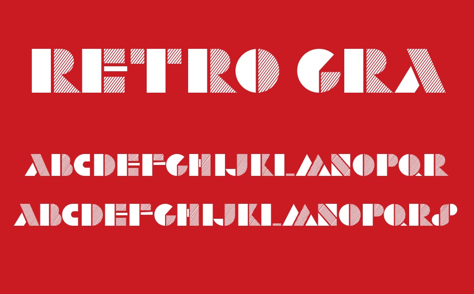 Retro Graphics font