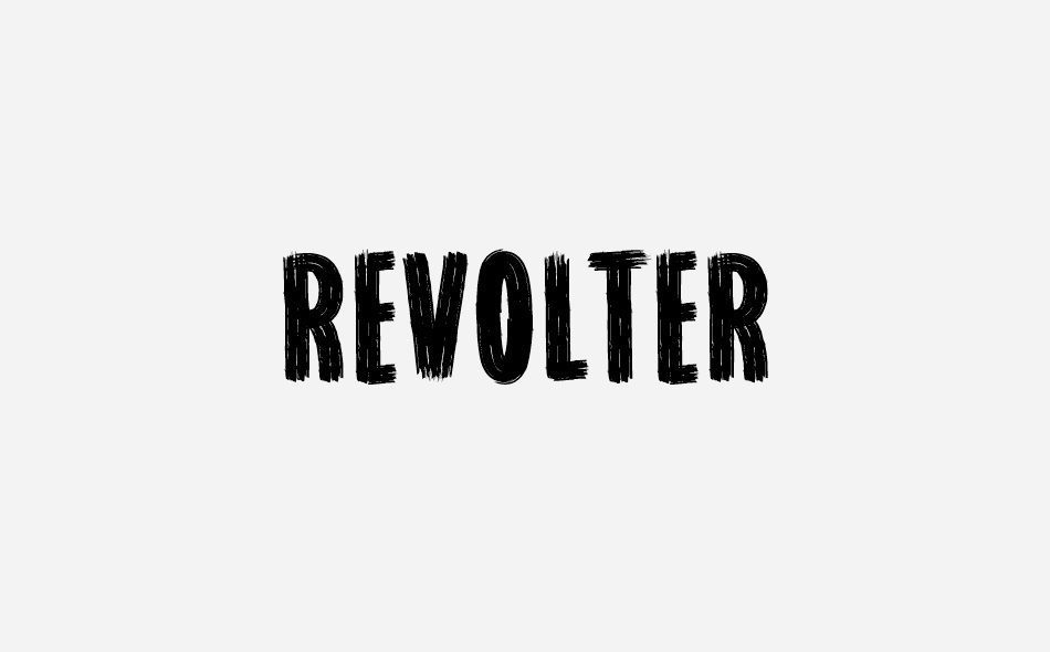 Revolter font big