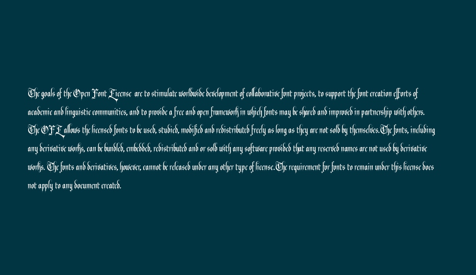 Download Revolver Blackletter Free Font SVG Cut Files