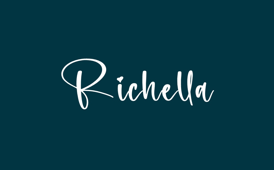 Richella font big