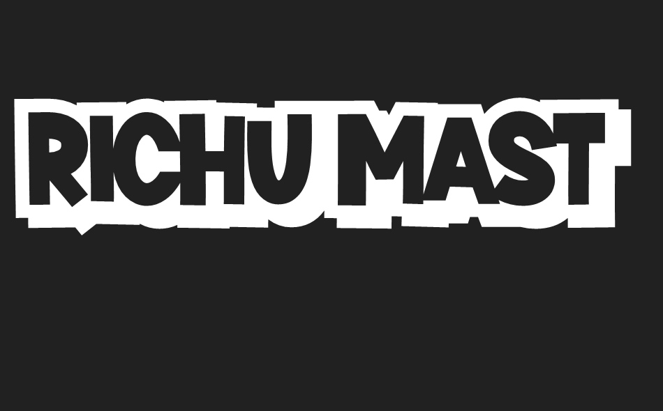 Richu Mast font big