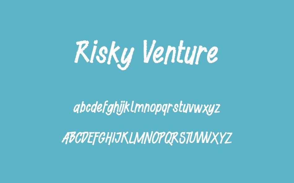 Risky Venture font
