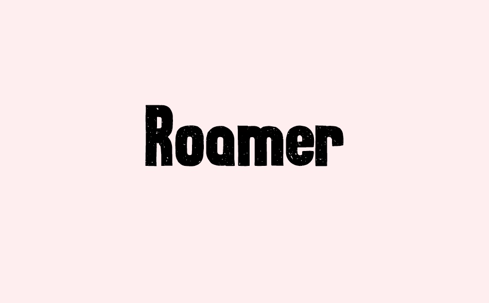 Roamer font big