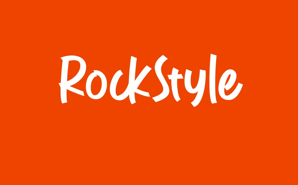 RockStyle font big