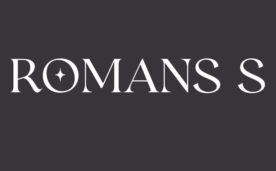 Romans Story font big