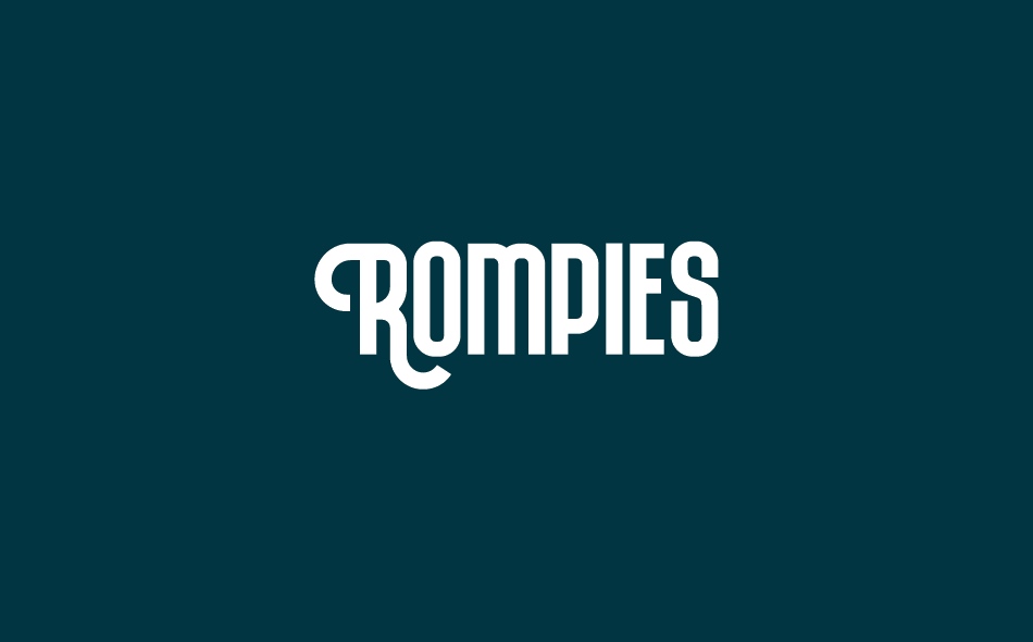 Rompies font big