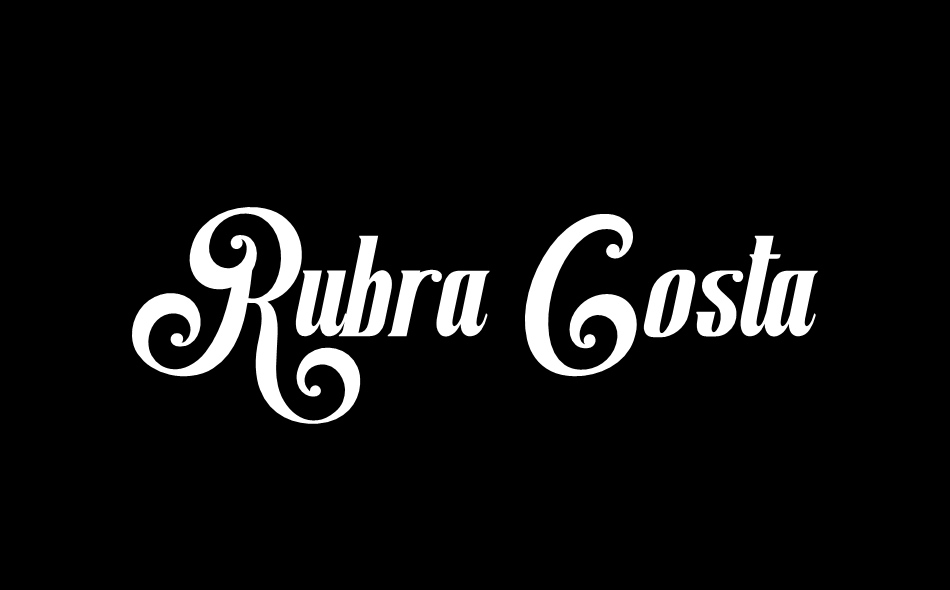 Rubra Costa font big