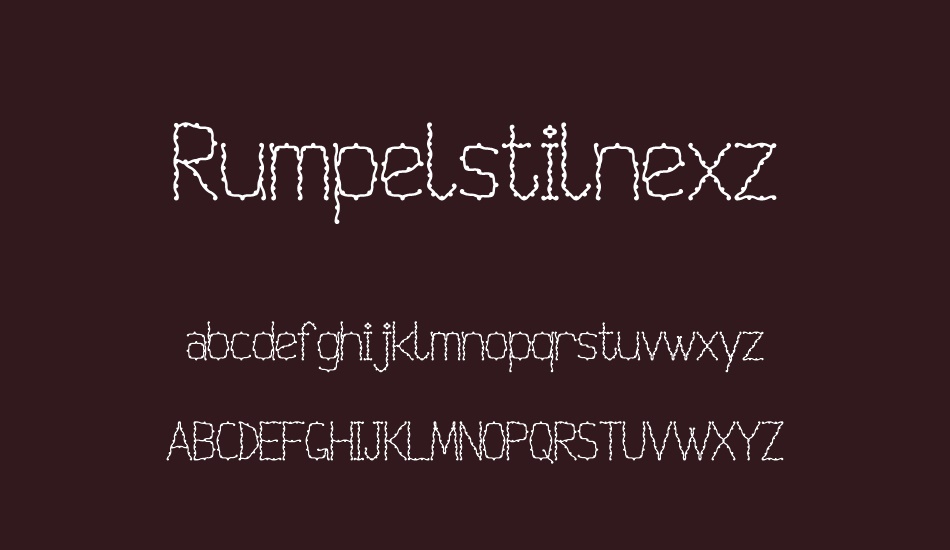 rumpelstilnexz font