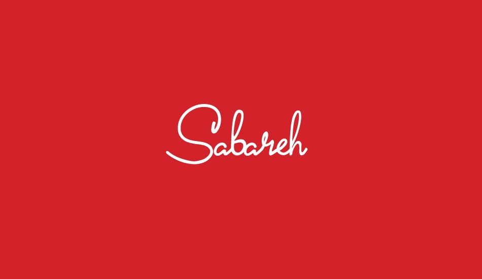 sabareh font big