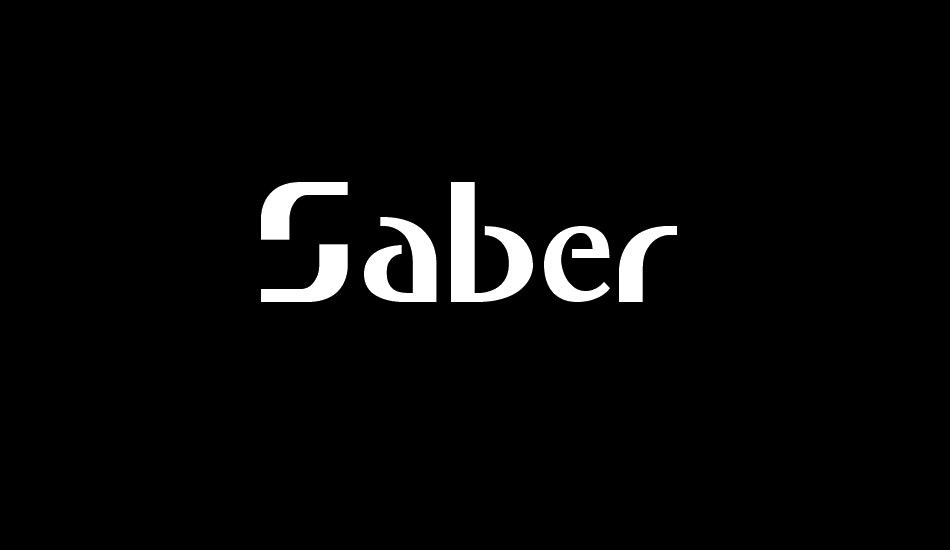 saber font big