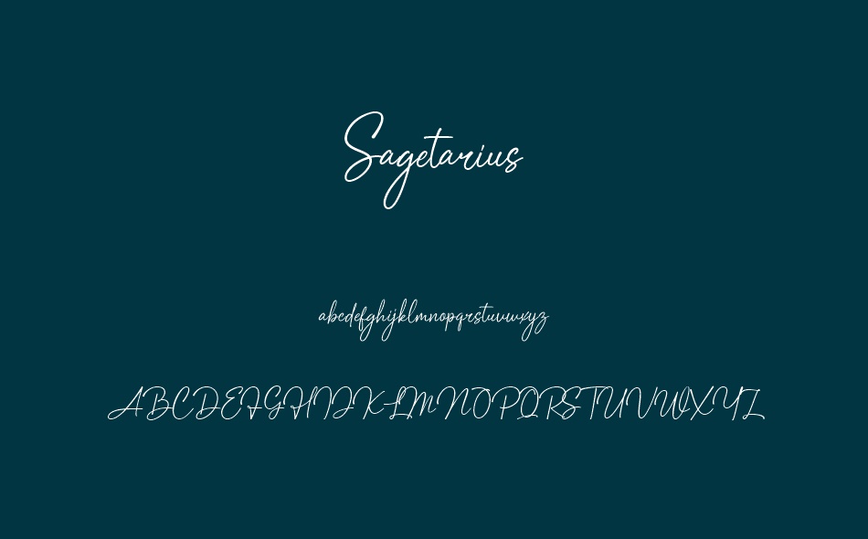 Sagetarius font