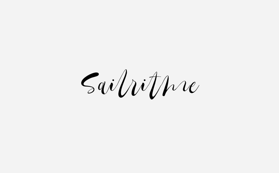 Sailritme font big