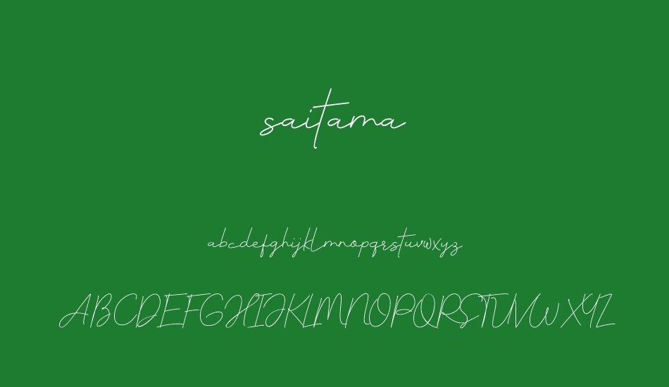 saitama font