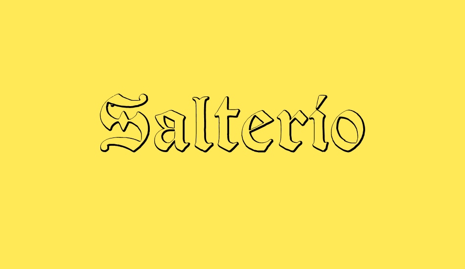 salterio font big