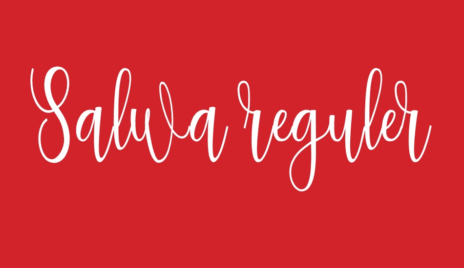 salwa-reguler font big