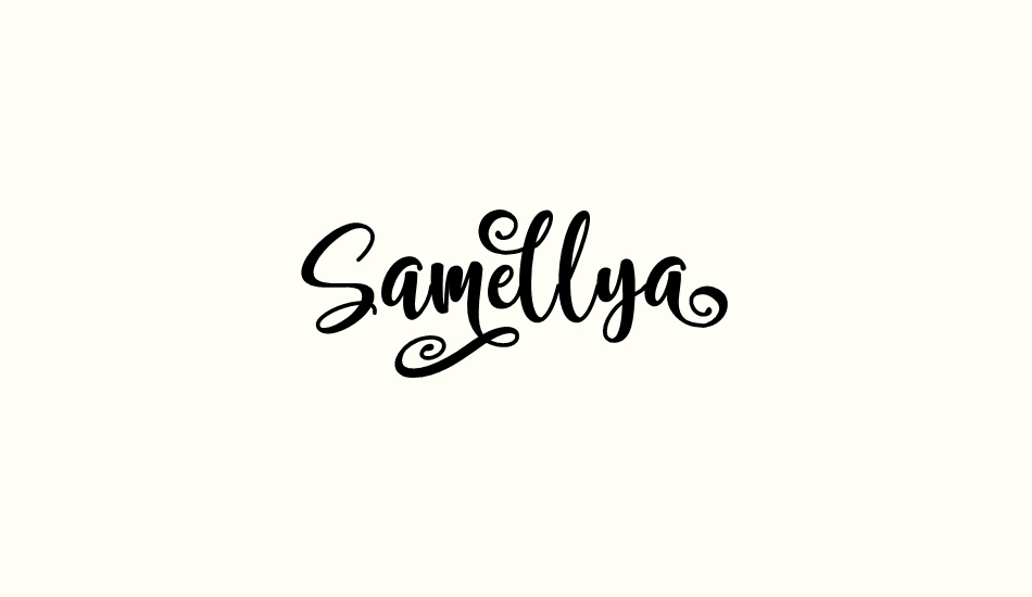 samellya-personal-use font big