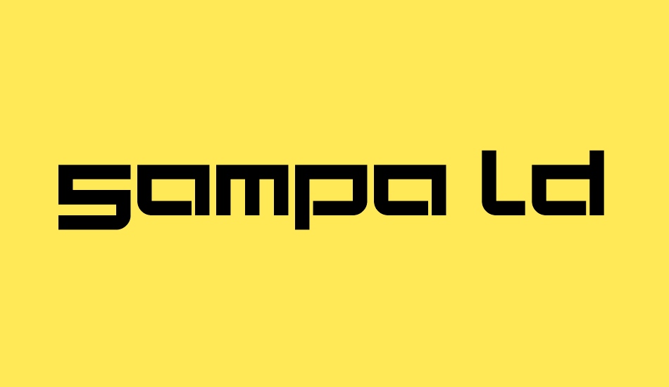 sampa-ldr font big