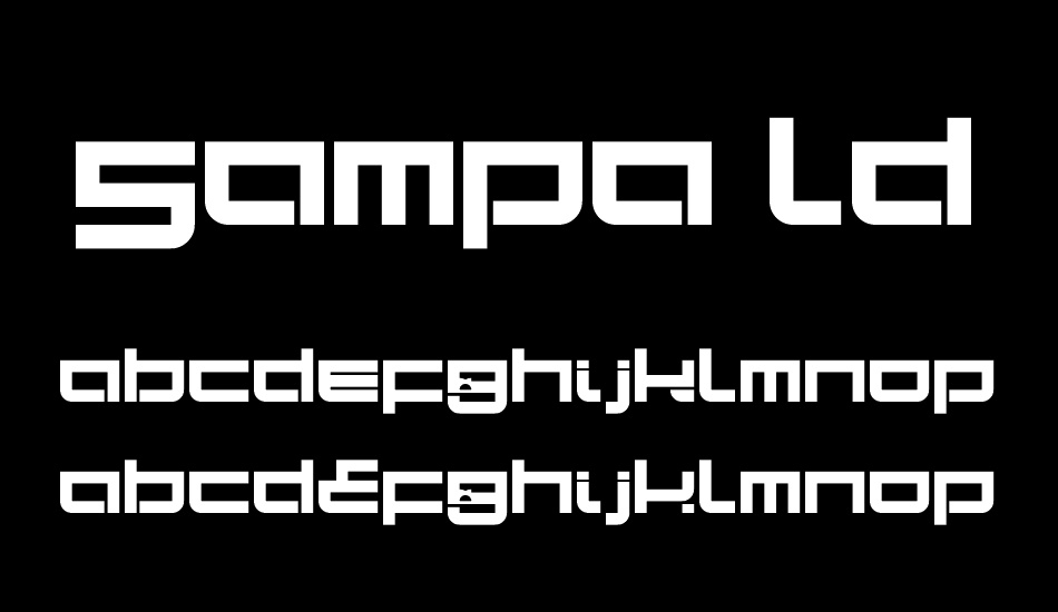 sampa-ldr font