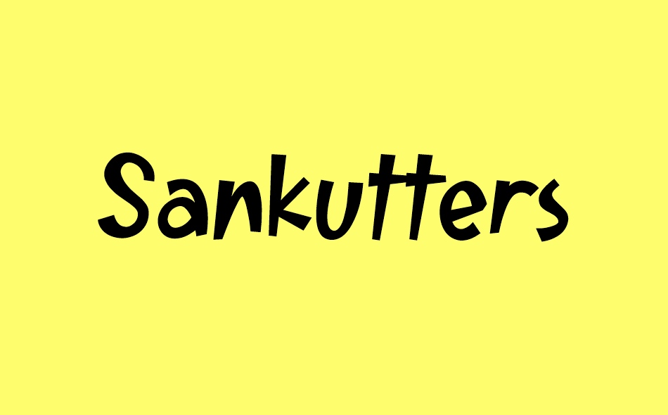Sankutters font big