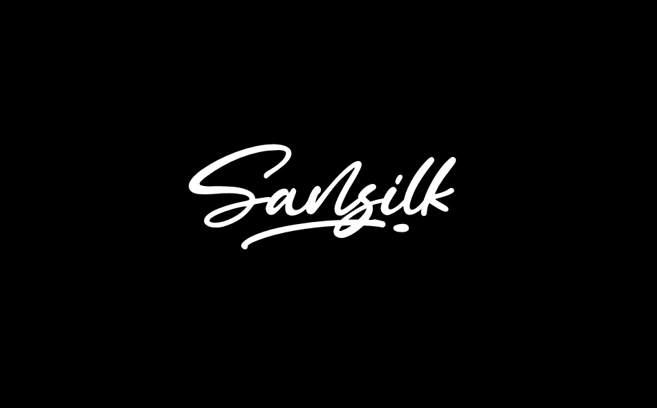 Sansilk font big