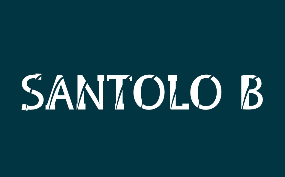 Santolo Beach font big