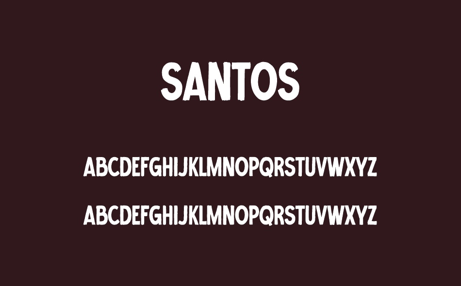 Santos font